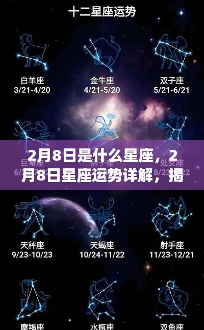 揭秘2月8日星座性格与运势走向,洞悉你的星座未来及性格特质