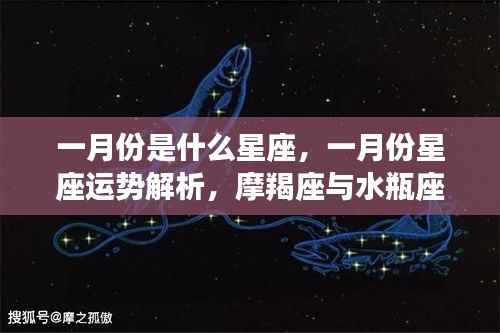 一月份星座运势揭秘,摩羯座与水瓶座的交汇之光