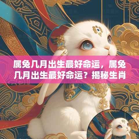 揭秘属兔最佳命运出生月份,生肖兔命运走势分析
