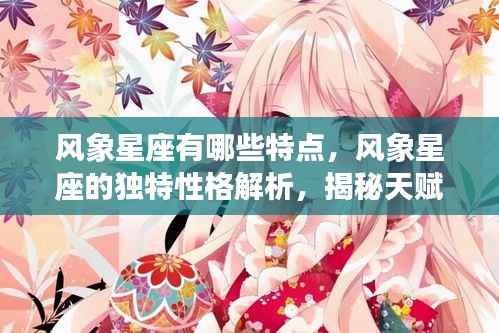 风象星座的特质深度解析,性格独特,天赋异禀的星座特点揭秘