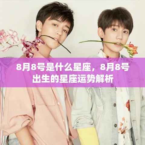 8月8号星座运势解析,揭秘出生者的星座特点与未来走向