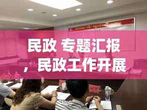 民政 专题汇报,民政工作开展情况汇报