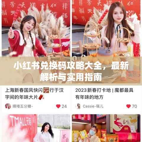 小红书兑换码攻略大全,最新解析与实用指南